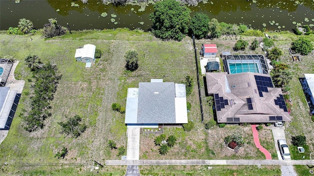 1596 Hayworth Rd, Port Charlotte, FL 33952 - aerial view of a large body of water and a pool