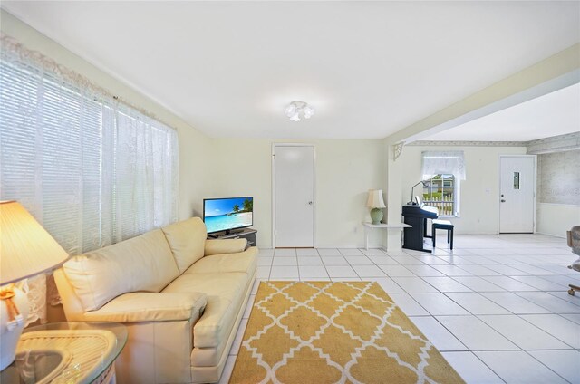 1596 Hayworth Rd, Port Charlotte, FL 33952 - view of tiled living room