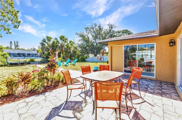 2626 Auburn Blvd, Port Charlotte, FL 33948 - view of patio with outdoor dining area