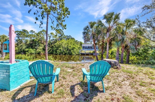 2626 Auburn Blvd, Port Charlotte, FL 33948 - view of yard featuring a water view