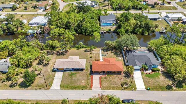 2626 Auburn Blvd, Port Charlotte, FL 33948 - aerial view of residential area featuring a nearby body of water