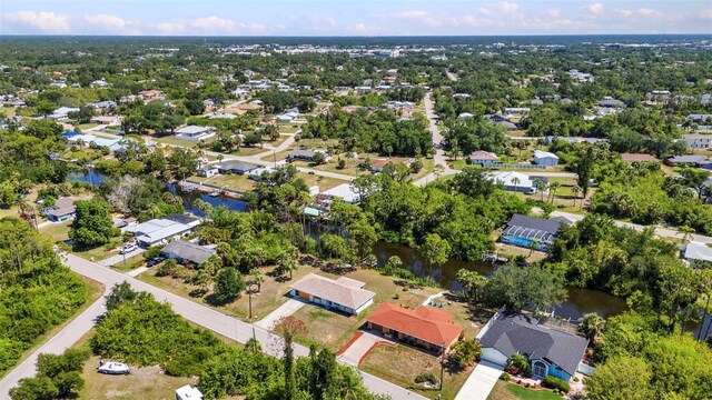 2626 Auburn Blvd, Port Charlotte, FL 33948 - aerial view of residential area featuring a nearby body of water