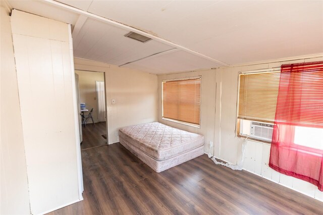 114 N Dade Ave, Arcadia, FL 34266 - bedroom with wood finished floors and cooling unit