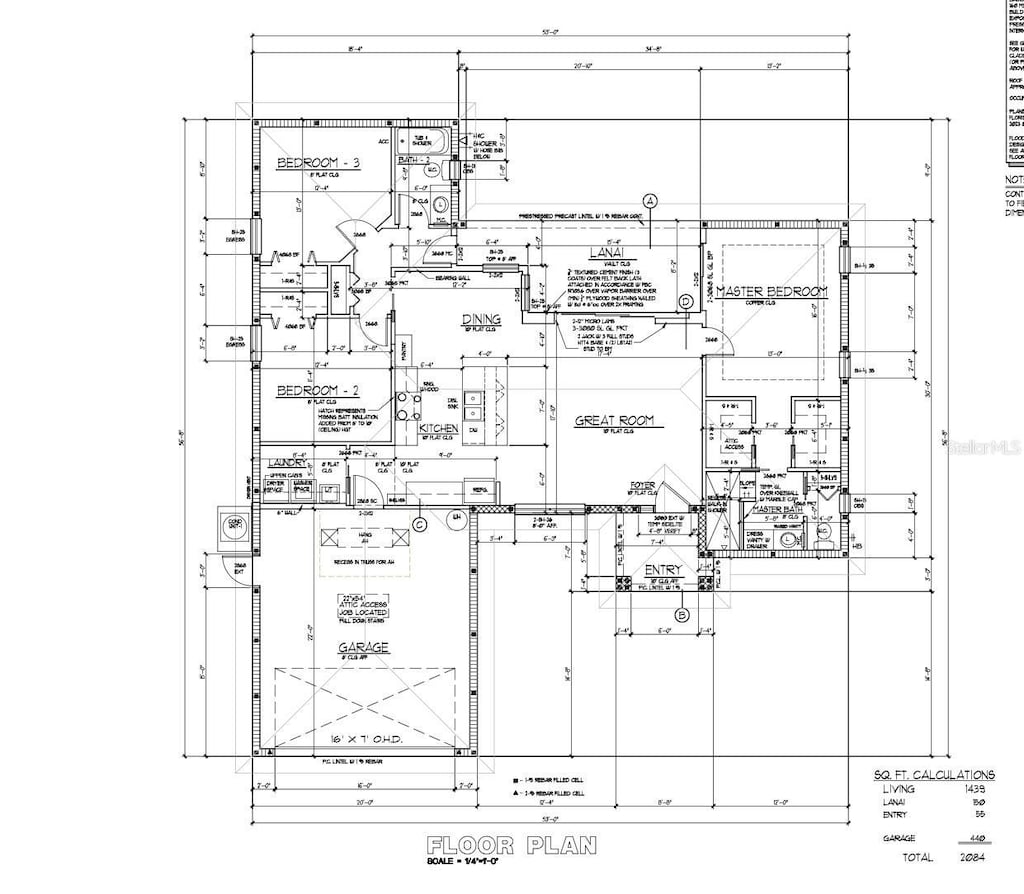1452 NE Lee Dr, Arcadia, FL 34266 - property floor plan