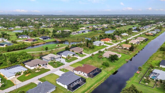 15 Tournament Rd, Rotonda West, FL 33947 - aerial overview of property's location featuring nearby suburban area