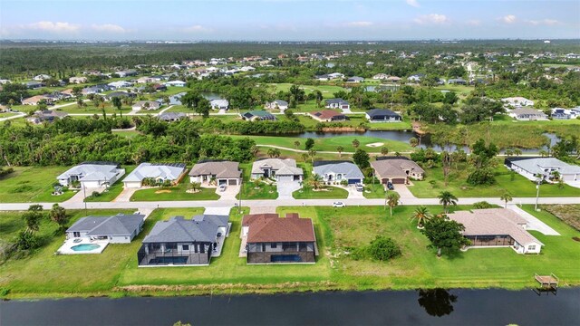 15 Tournament Rd, Rotonda West, FL 33947 - view of property location with nearby suburban area and a large body of water