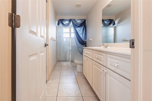 25538 Rampart Blvd, Punta Gorda, FL 33983 - bathroom featuring toilet, vanity, and a shower