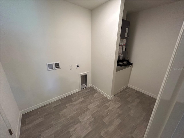 4 Zodiacal Pl, Palm Coast, FL 32164 - washroom featuring hookup for an electric dryer, washer hookup, and baseboards