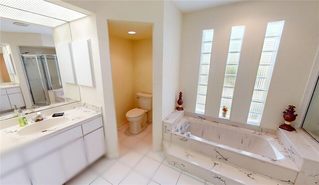 7148 N Blue Sage, Punta Gorda, FL 33955 - full bath with plenty of natural light, toilet, vanity, and a shower stall