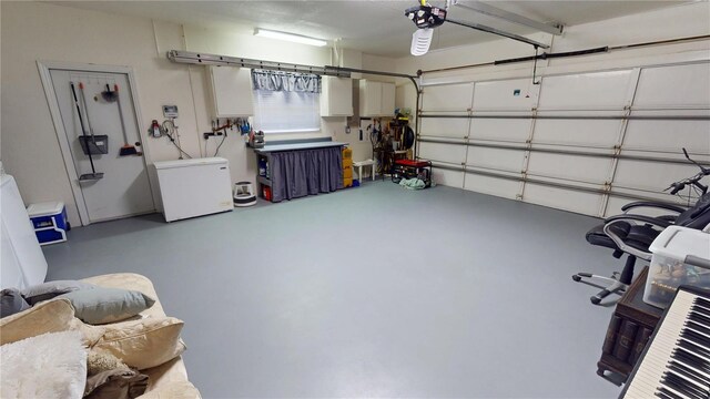 7148 N Blue Sage, Punta Gorda, FL 33955 - garage with fridge