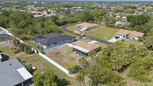 4358 Pates St, Port Charlotte, FL 33948 - aerial perspective of suburban area