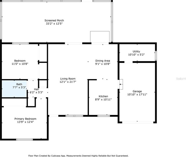 4358 Pates St, Port Charlotte, FL 33948 - property floor plan