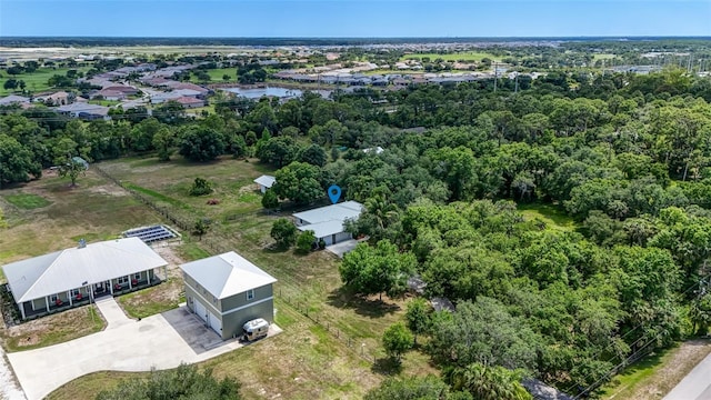 17340 Oak Creek Rd, Alva, FL 33920 - aerial view of residential area featuring a large body of water