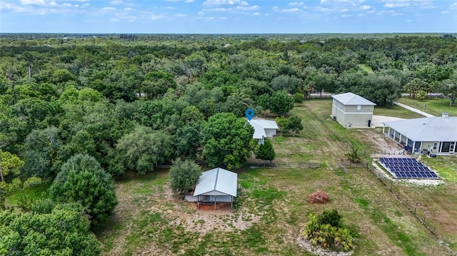 17340 Oak Creek Rd, Alva, FL 33920 - bird's eye view of a heavily wooded area