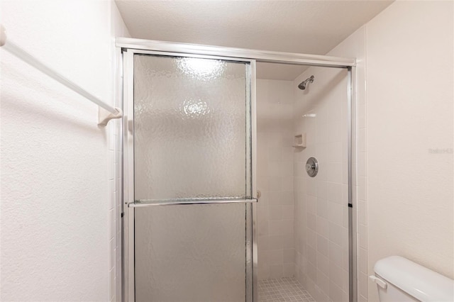 3256 White Ibis Ct Unit 24A, Punta Gorda, FL 33950 - bathroom with toilet and a stall shower