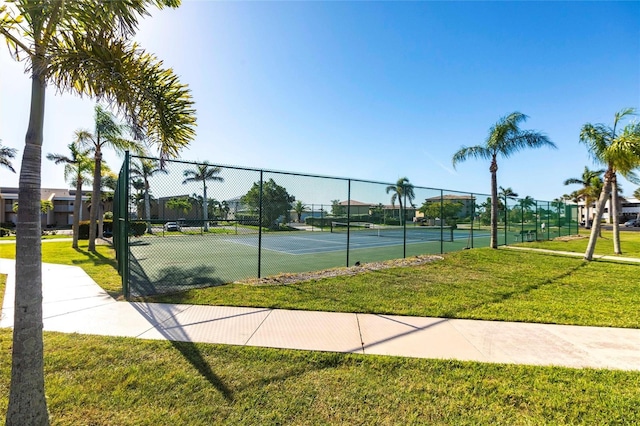 3256 White Ibis Ct Unit 24A, Punta Gorda, FL 33950 - view of tennis court