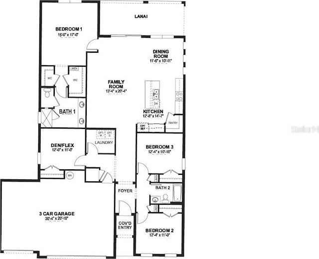 15968 Crofton Springs Way, Port Charlotte, FL 33953 - room layout