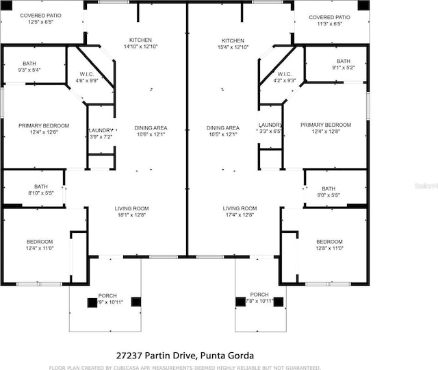 27237 Partin Dr, Punta Gorda, FL 33983 - floor plan / room layout