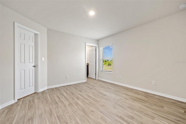 27237 Partin Dr, Punta Gorda, FL 33983 - unfurnished room featuring light wood-style floors and baseboards