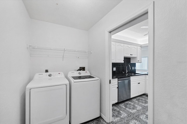 3105/3109 Vasco St, Punta Gorda, FL 33950 - washroom featuring washing machine and clothes dryer