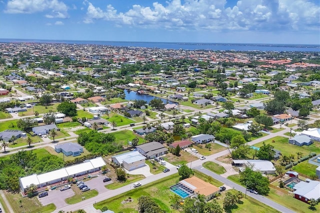 3105/3109 Vasco St, Punta Gorda, FL 33950 - aerial perspective of suburban area featuring a large body of water