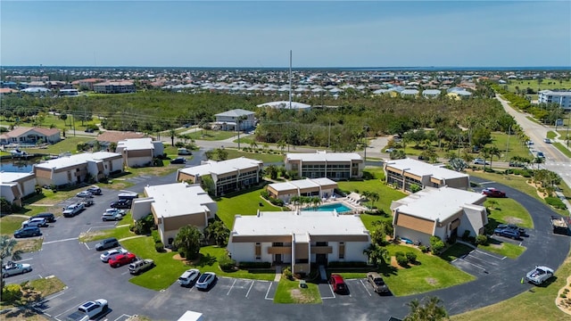 1080 Bal Harbor Blvd Unit 12C, Punta Gorda, FL 33950 - bird's eye view of a pool area