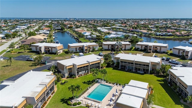 1080 Bal Harbor Blvd Unit 12C, Punta Gorda, FL 33950 - aerial view of residential area with a nearby body of water