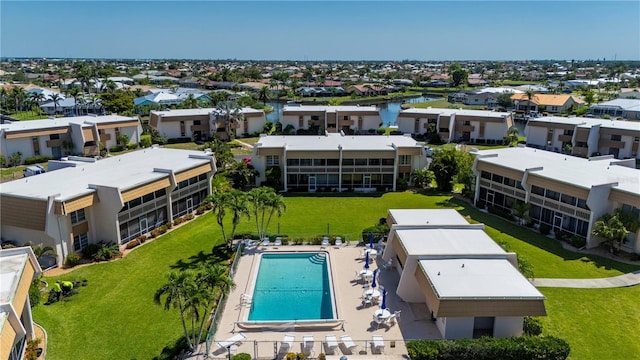 1080 Bal Harbor Blvd Unit 12C, Punta Gorda, FL 33950 - aerial view of residential area featuring a nearby body of water