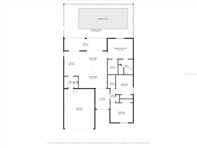 223 Australian Dr, Rotonda West, FL 33947 - property floor plan
