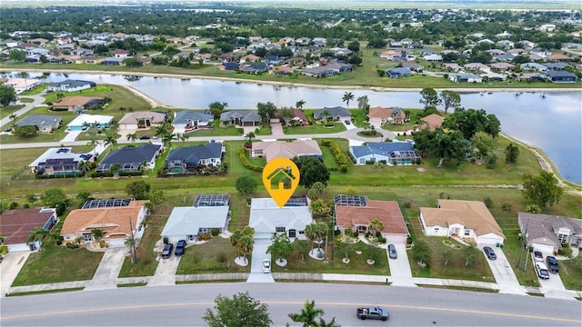 2442 Rio De Janeiro Ave, Punta Gorda, FL 33983 - aerial view of property and surrounding area with nearby suburban area