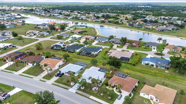 2442 Rio De Janeiro Ave, Punta Gorda, FL 33983 - aerial overview of property's location with nearby suburban area and a nearby body of water