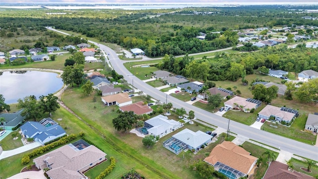 2442 Rio De Janeiro Ave, Punta Gorda, FL 33983 - aerial view of property and surrounding area with nearby suburban area and a nearby body of water