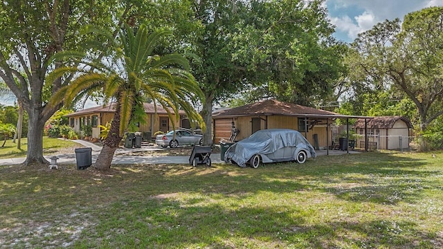 4071 Dekle Ave, North Port, FL 34286 - view of yard