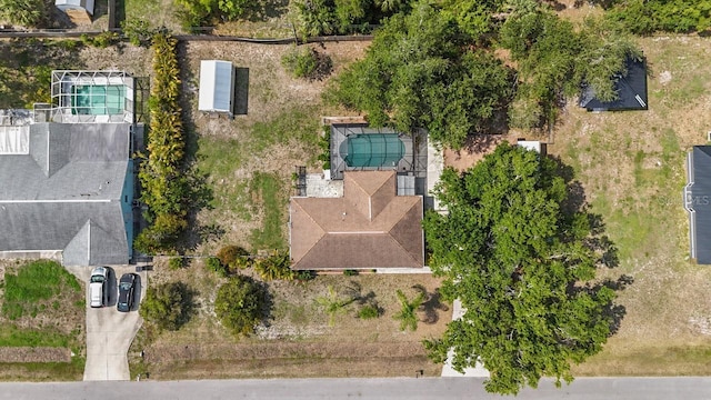 4071 Dekle Ave, North Port, FL 34286 - drone / aerial view of a pool