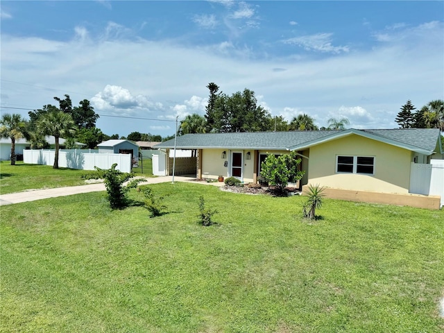 3122 Scranton St, Port Charlotte, FL 33952 - single story home featuring stucco siding, driveway, and a carport