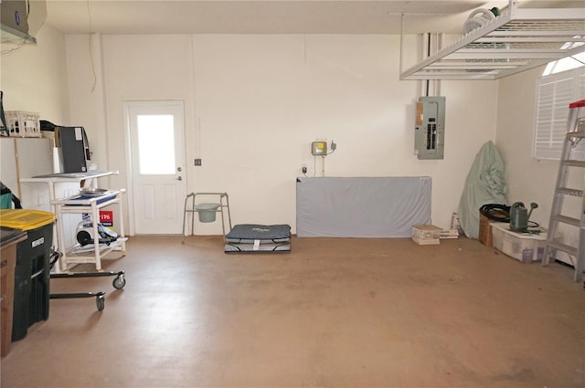 3398 Tripoli Blvd, Punta Gorda, FL 33950 - misc room featuring electric panel and finished concrete flooring