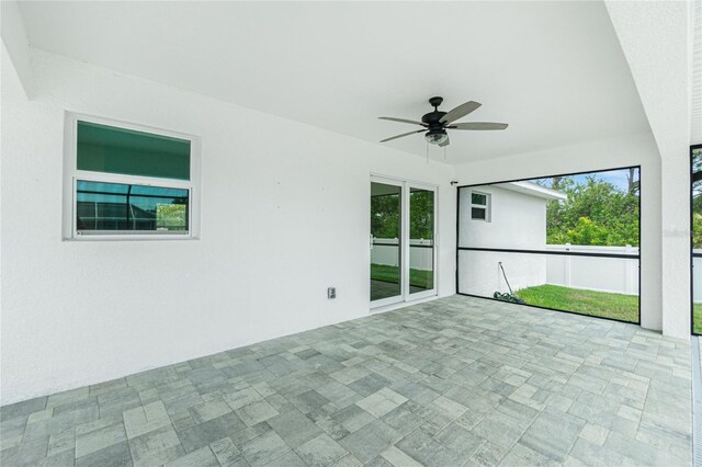 5532 Veracruz Ter, Port Charlotte, FL 33981 - unfurnished room with a ceiling fan