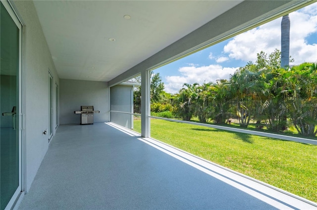 3302 Palm Dr, Punta Gorda, FL 33950 - view of unfurnished sunroom