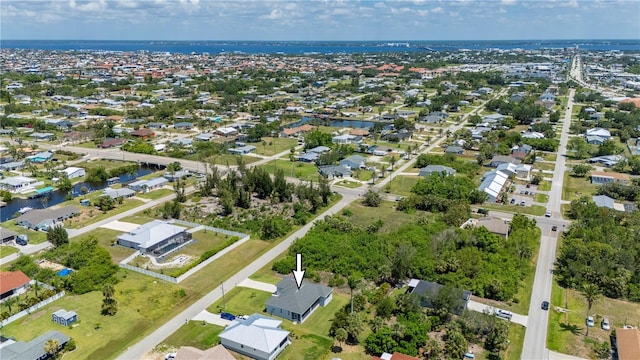 3302 Palm Dr, Punta Gorda, FL 33950 - aerial view of property's location with nearby suburban area
