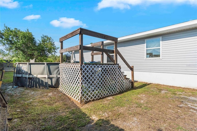 4702 Westwood Dr, Punta Gorda, FL 33982 - exterior space featuring a lawn