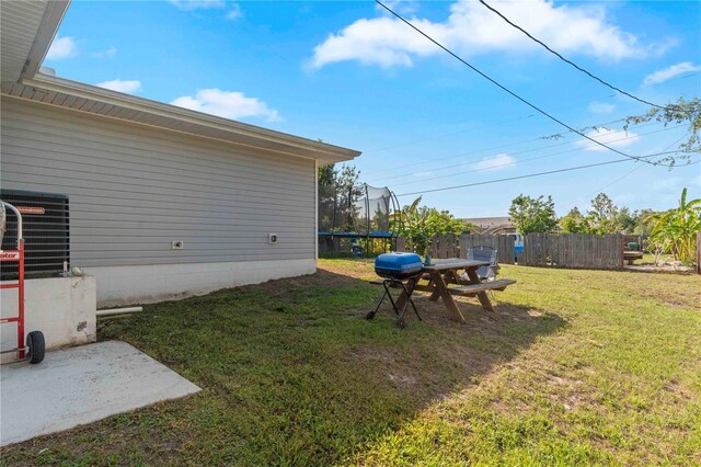 4702 Westwood Dr, Punta Gorda, FL 33982 - view of yard with a trampoline