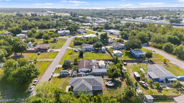 4702 Westwood Dr, Punta Gorda, FL 33982 - aerial view of property's location with nearby suburban area