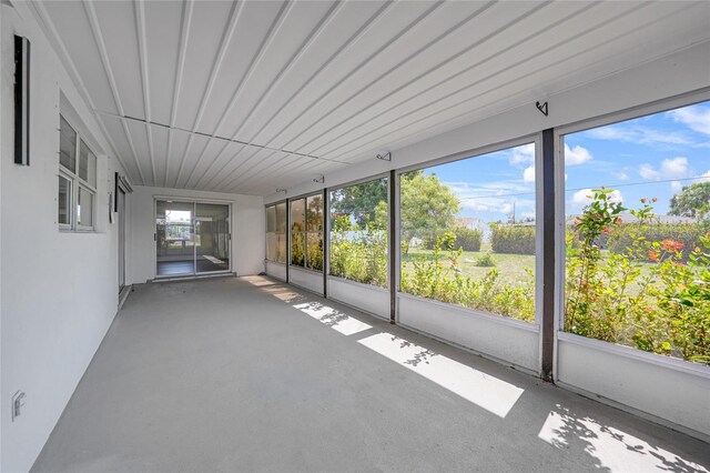 2166 Beacon Dr, Port Charlotte, FL 33952 - view of unfurnished sunroom