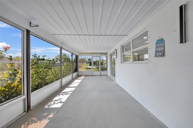 2166 Beacon Dr, Port Charlotte, FL 33952 - view of unfurnished sunroom