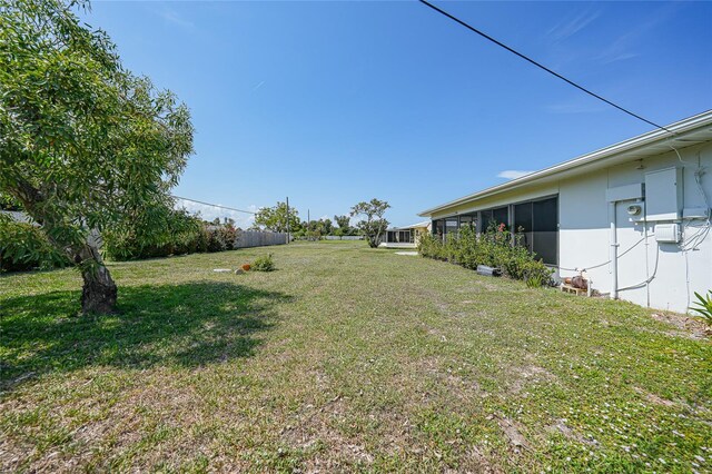 2166 Beacon Dr, Port Charlotte, FL 33952 - view of green lawn