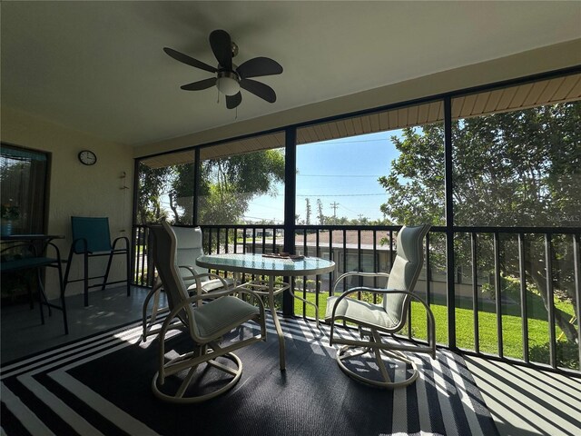 4120 SE 19th Pl Unit 202, Cape Coral, FL 33904 - sunroom / solarium featuring plenty of natural light