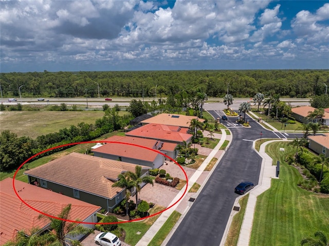 11666 Parrotfish St, Venice, FL 34292 - drone / aerial view of a heavily wooded area