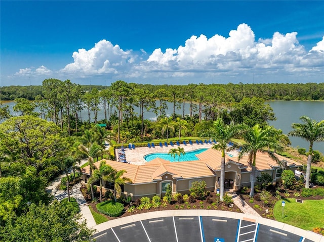 11666 Parrotfish St, Venice, FL 34292 - aerial view of a large body of water and a pool