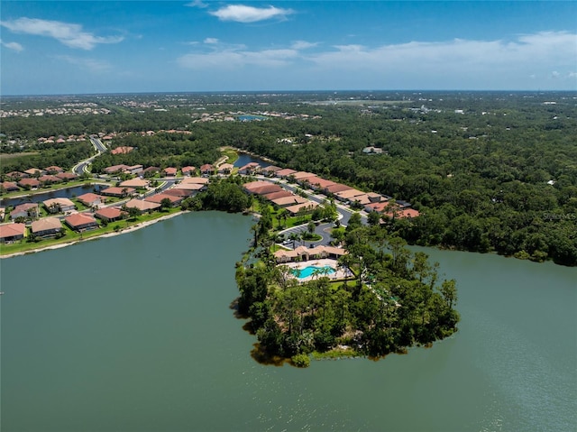 11666 Parrotfish St, Venice, FL 34292 - aerial view of property's location with a nearby body of water and nearby suburban area
