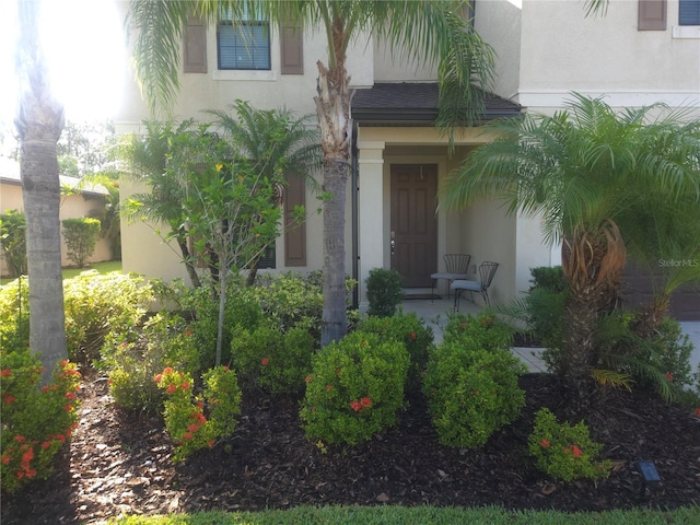 2739 Sherman Oak Dr, North Port, FL 34289 - view of exterior entry featuring stucco siding